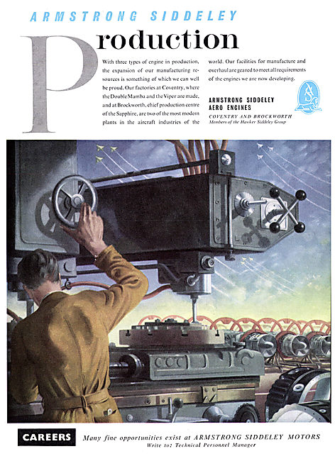 Armstrong Siddeley  Aero Engines                                 