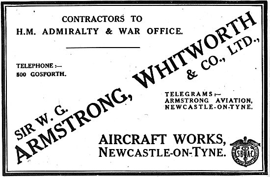 Armstrong Whitworth Aircraft                                     