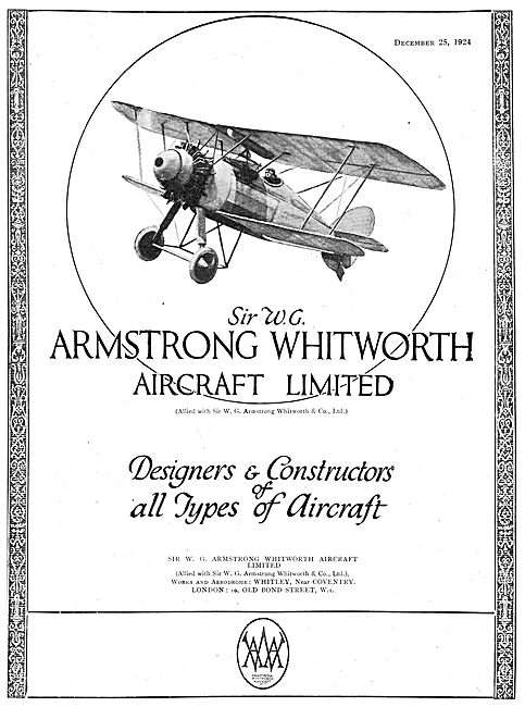 Armstrong Whitworth Aircraft - Siskin                            