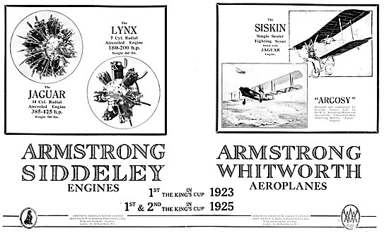 Armstrong Whitworth Siskin - Armstrong Whitworth Argosy          