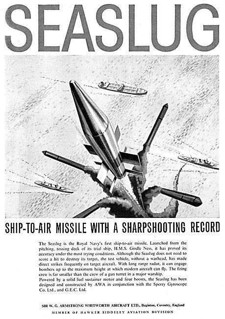 Armstrong Whitworth - Hawker Siddeley Seaslug                    