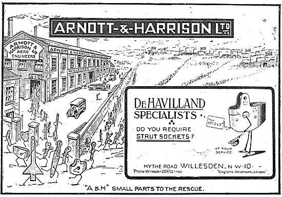 Arnott & Harrison - Aeronautical Engineers & Manufacturers       