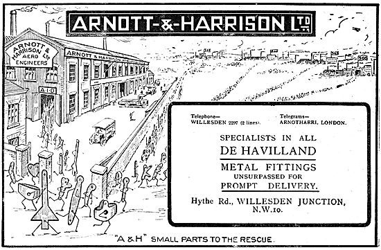 Arnott & Harrison - Aeronautical Engineers1919                   