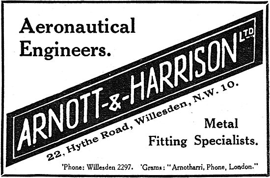 Arnott & Harrison - Aeronautical Engineers & Manufacturers       