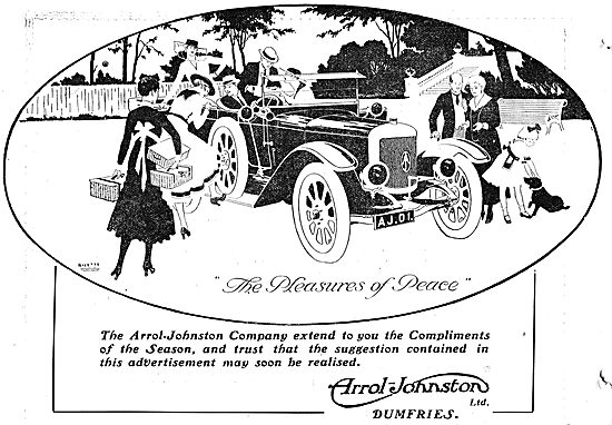 Arrol Johnston Motor Cars. Dumfries                              