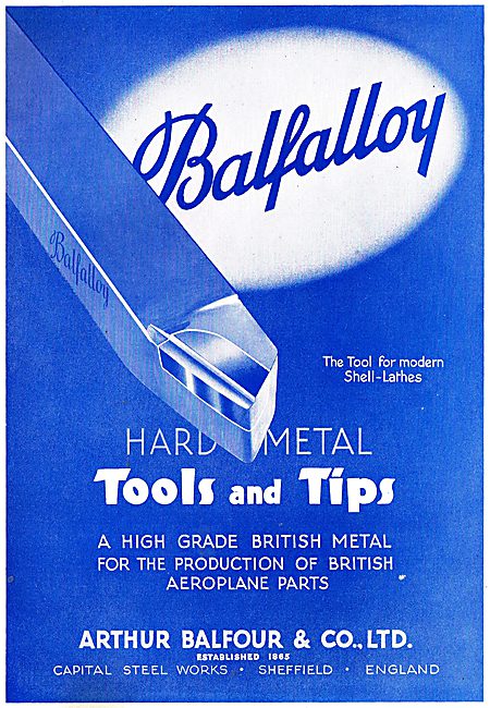 Arthur Balfour: Balfalloy Machine Tools.                         