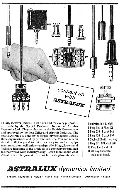 Astralux Elcetrical Connectors                                   