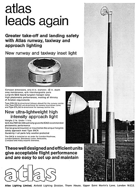 Atlas Airfiled Lighting.                                         