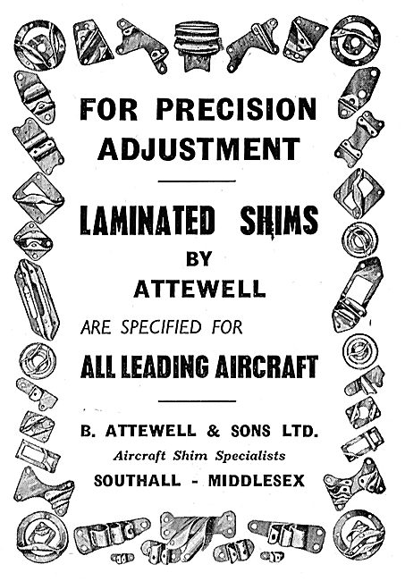 B.Attewell - R.L.A Laminated Aluminium Shims & Packs             