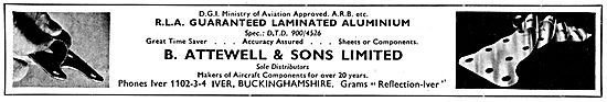 B.Attewell Laminated Aluminium Sheet For Aircraft                