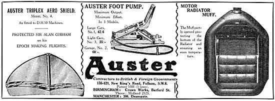 Auster Aircraft Accessories                                      