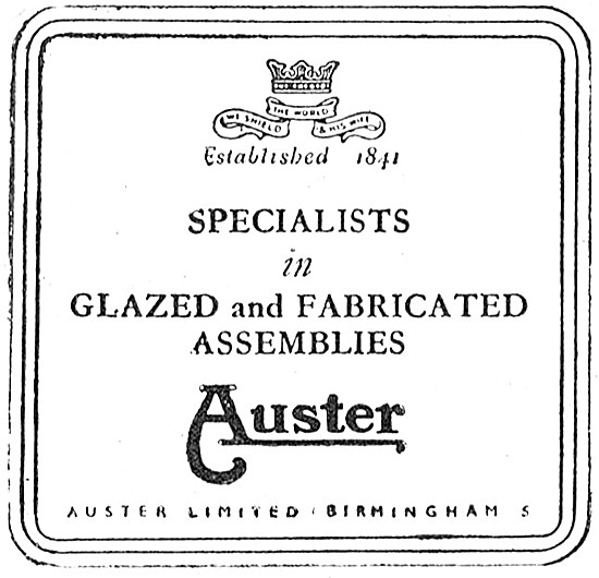 Auster Glazed & Fabricated Assemblies                            