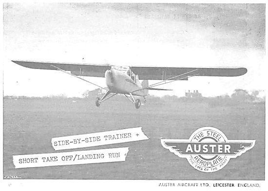 Auster Aircraft. The Eyes Of The Army                            