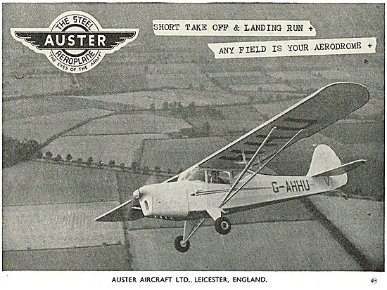 Auster G-AHHU                                                    