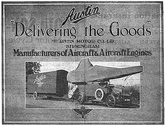 Austin Aircraft & Aircraft Engines 1917                          