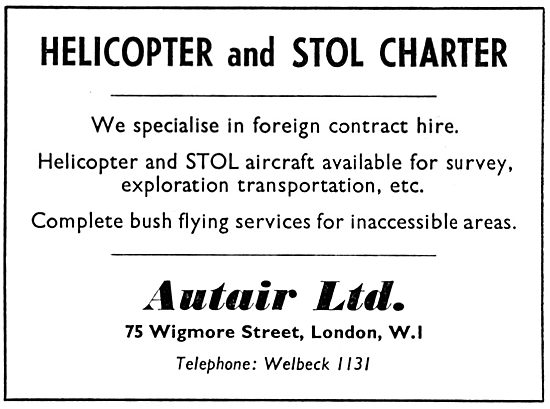 Autair Helicopter Charter                                        