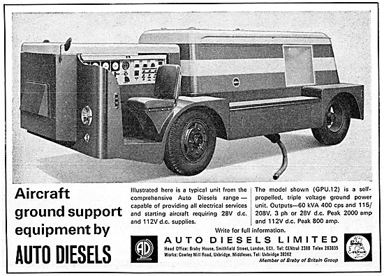 Auto Diesels Aircraft Ground Support Equipment                   