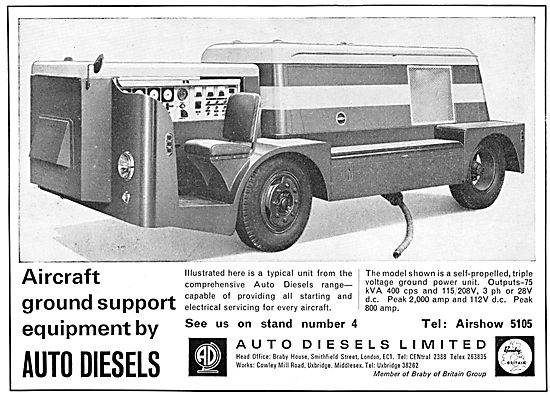 Auto Diesels Ground Power Units (GPU) & ground Support Equipment 