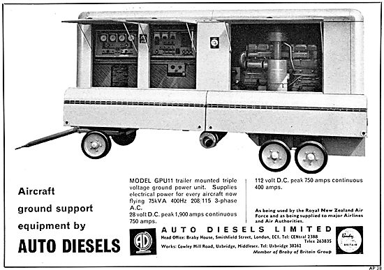 Auto Diesels Ground Power Units (GPU) & ground Support Equipment 