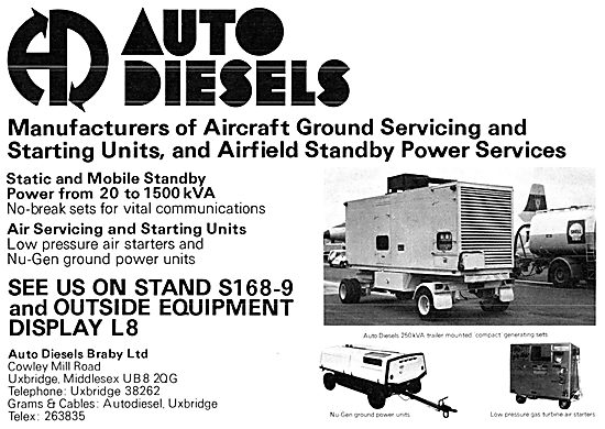 Auto Diesels Ground Power Units                                  