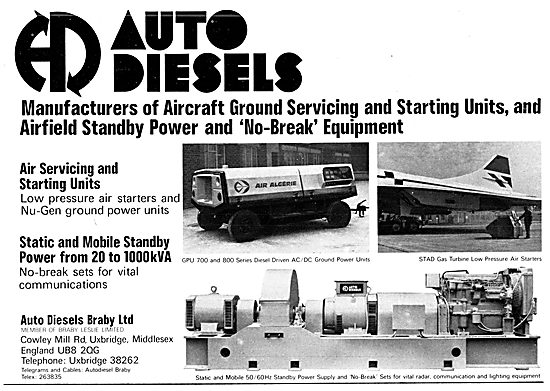 Auto Diesels Ground Power Units                                  