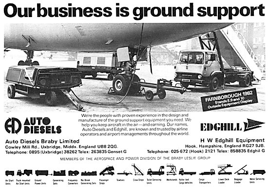 Auto Diesels Edghill Aircraft Ground Support Equipment           