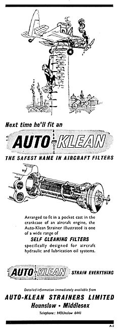 Auto-Klean Aircraft Filters                                      