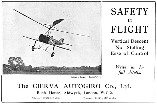 Cierva Autogiro                                                  