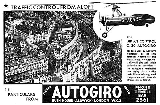 Cierva Autogiro - C.30                                           