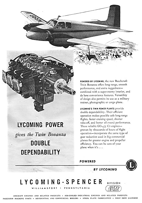 Avco Lycoming GO-435 C2                                          
