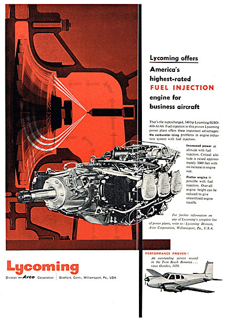 Avco Lycoming IGSO-480-A1A6                                      