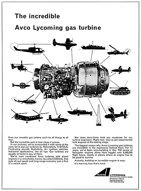 Avco Lycoming T53                                                