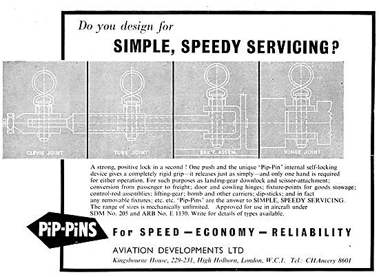 Aviation Developments Pip-Pins                                   