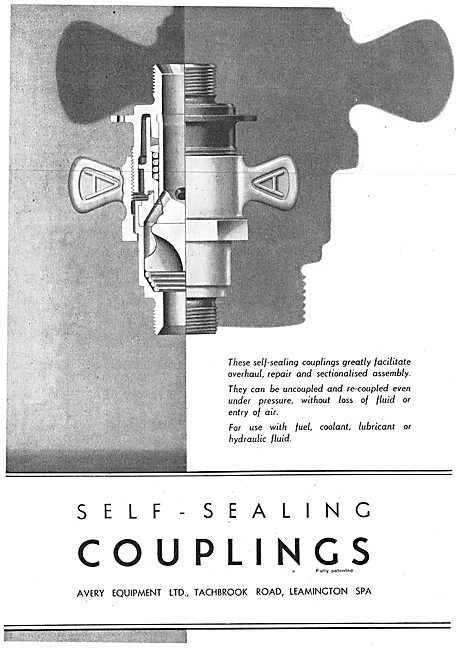 Avery Self-Sealing Couplings                                     