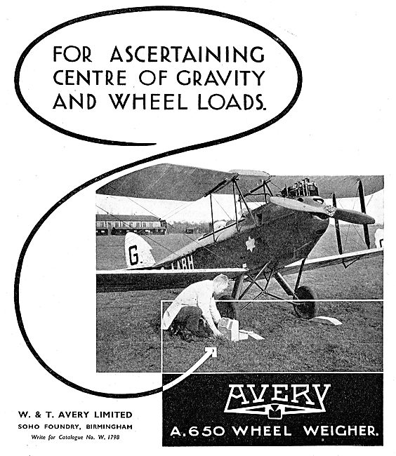 Avery A650 Wheel Weighing Equipment For Aircraft                 