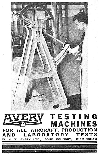 Avery Aircraft Production Test Equipment                         