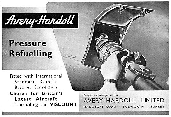 Avery-Hardoll Pressure Refuelling Couplings & Accessories        