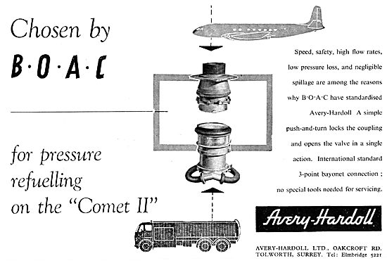 Avery-Hardoll Pressure Refuelling Couplings & Accessories        