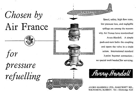 Avery-Hardoll Aircraft Pressure Refuelling Equipment             