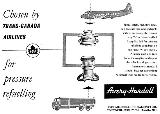 Avery-Hardoll Aircraft Pressure Refuelling Equipment             