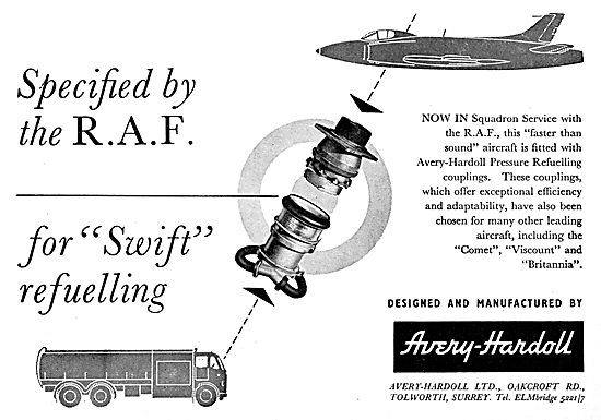 Avery-Hardoll Aircraft Pressure Refuelling Equipment             