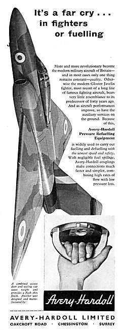 Avery-Hardoll Aircraft Pressure Refuelling Equipment             