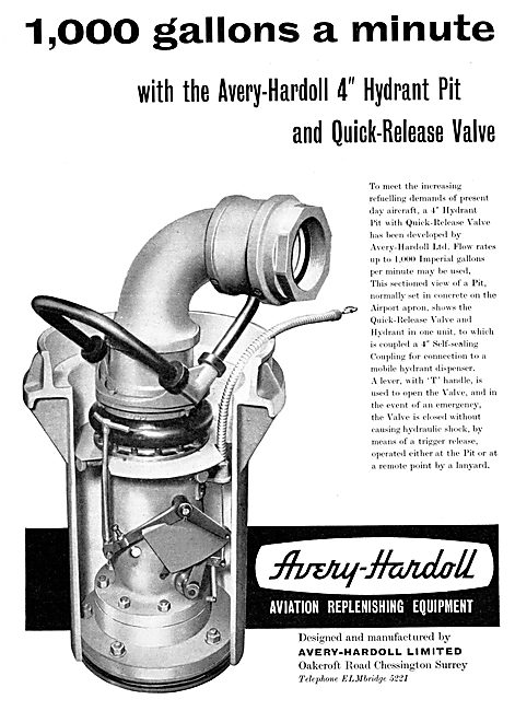 Avery-Hardoll Aircraft Refuelling Equipment                      