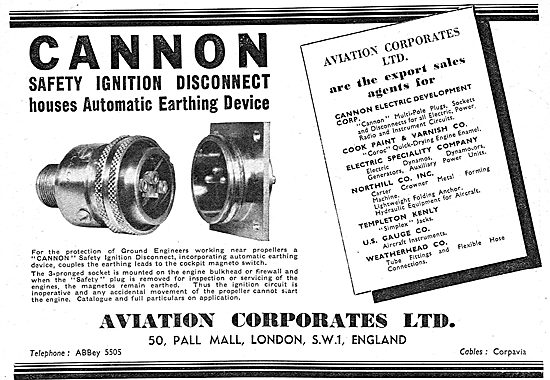  Aviation Corporates American Aircraft Accessories               