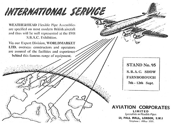 Aviation Corporates Flexible Pipes                               