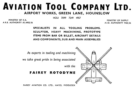 Aviation Tool Company - Tooling, Prototyping & Assemblies        