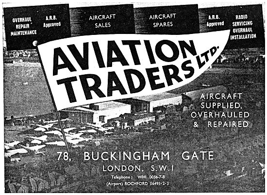 Aviation Traders - 1950 Advert                                   