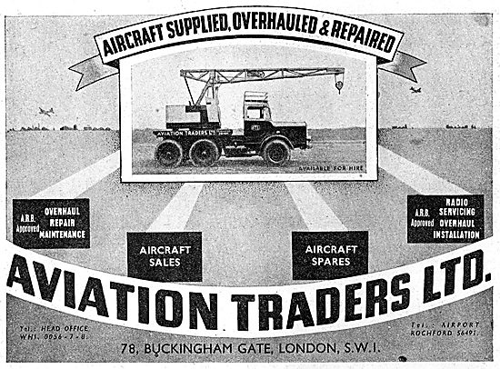 Aviation Traders. Aircraft Sales, Overhaul & Repairs             