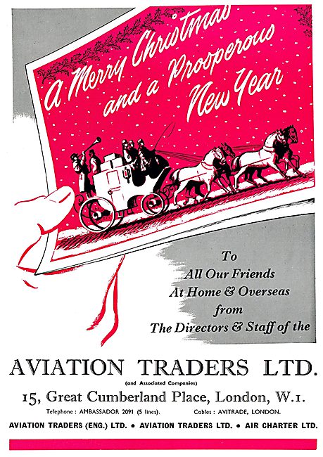 Aviation Traders - Christmas Greetings                           