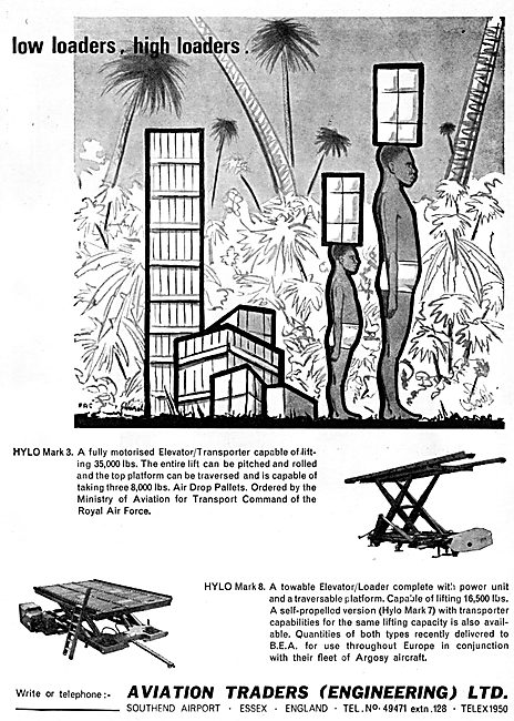 Aviation Traders Hylo Mark 8 Aircraft Loader Platform            